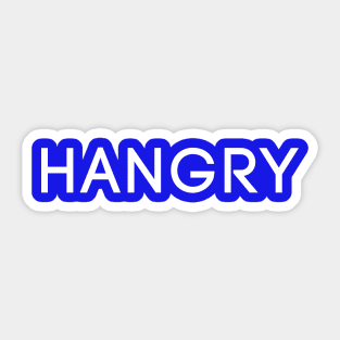 Hangry Sticker